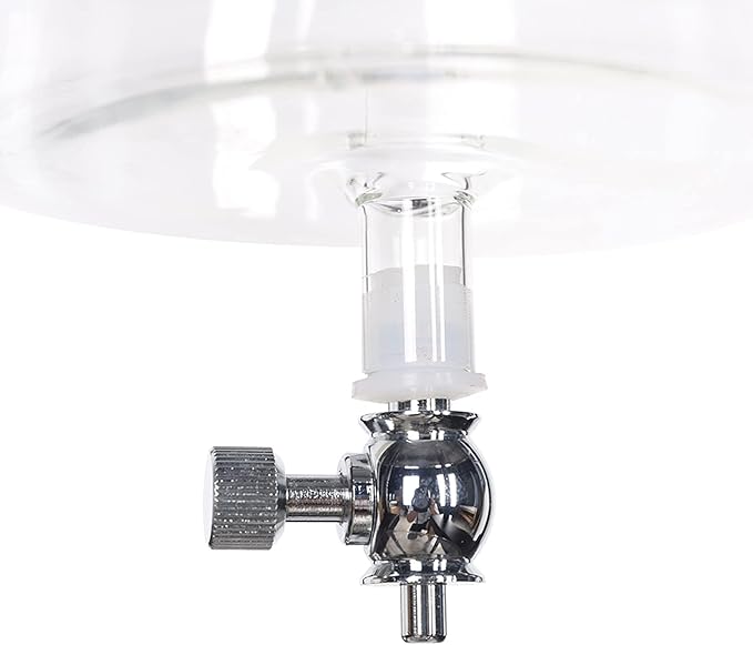 PSUFURV Cold Brew Coffee Maker, Ice Drip Coffee Maker for Coffees Shop in Wood and Hand-Blown Ice Tea Makers Slow Drip Coffees Makers with Slow Drip Technology