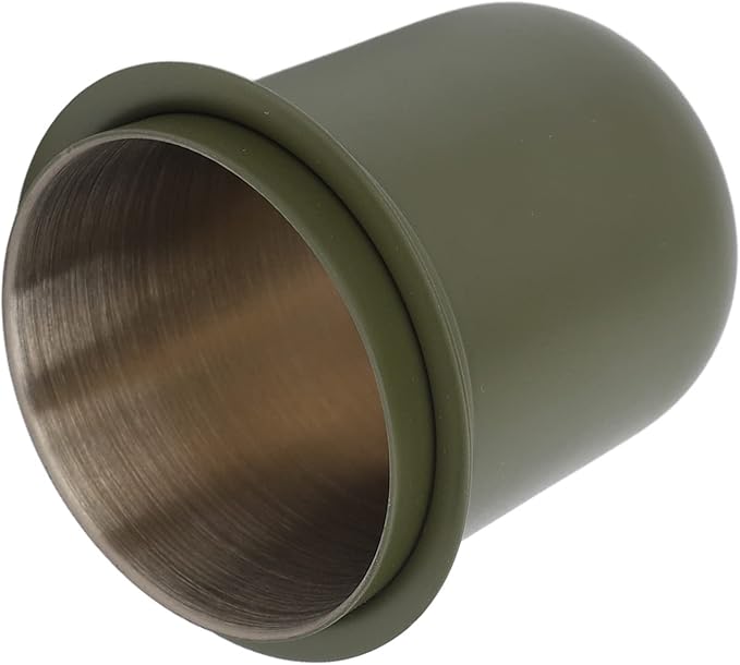 58mm Stainless Steel Dosing Cup, Espresso Coffee Powder Cup Crema Coffee Tool for Coffee Machine(#2)