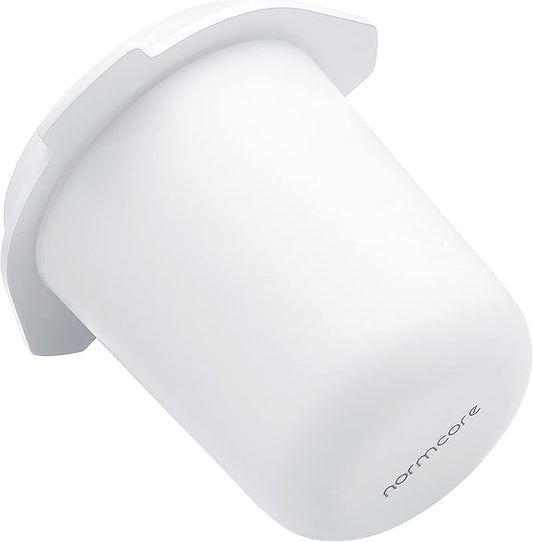 Normcore 53.3mm Portafilter Dosing Cup - 304 Stainless Steel - Non-stick coating White - Fits Breville Sage Solis Barista Express and 54mm Breville Machines