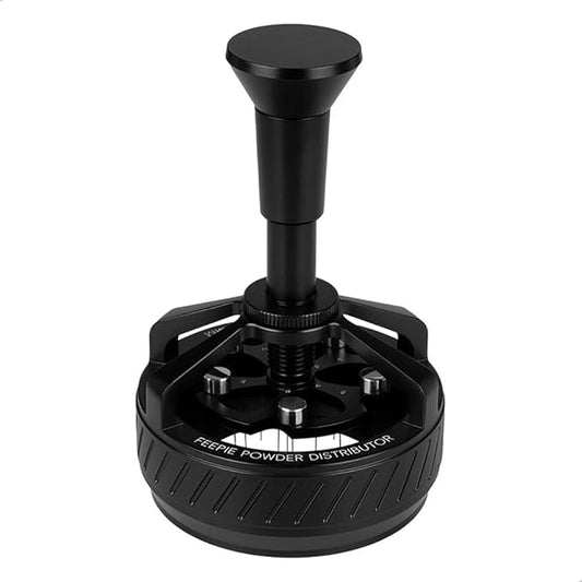 Coffee WDT Tool 58mm, Espresso Distribution Tool with Adjustable Depth Needle and Magnetic Base for Barista, Coffee Distributor with 0.25mm x 14 Coffee Stirrer, Espresso Accessories