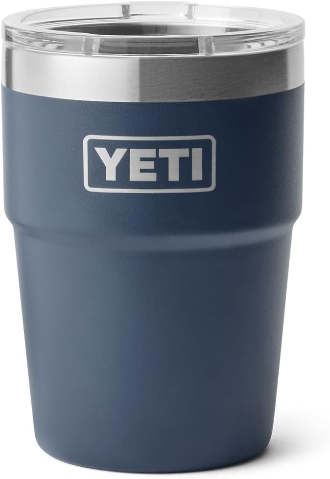 YETI Rambler 16 oz Stackable Tumbler, Vacuum Insulated, Stainless Steel with MagSlider Lid | Stackable, MagSlider Lid, Stackable, MagSlider Lid, Vacuum Insulated, Vacuum Insulated