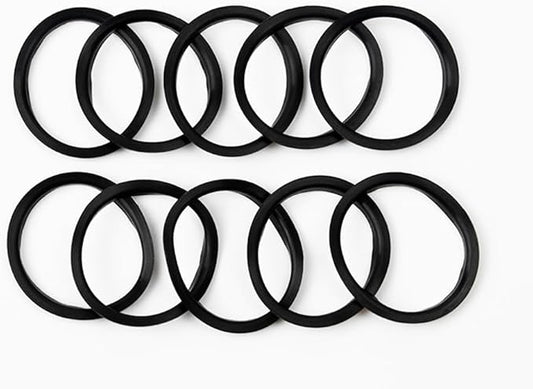 10Pcs Silicone Rings for Reusable Nespresso Pods Refillable Espresso Capsules Stainless Steel Coffee Pods Compatible for Nespresso Original Line Machines (10Pcs Silicone Rings)