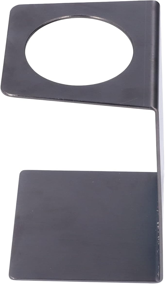 TOPINCN Stainless Steel Pour Over Coffee Dripper Stand, 7.1 inch Height, 3 inch Diameter, Compatible with Filter Cups and Hand Washing Pots (Black)