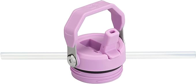 Stanley IceFlow Flip Straw 2.0 Water Bottle 36 OZ | Built-In Straw with Larger Opening | Lightweight & Leak-Resistant | Insulated Stainless Steel | BPA-Free | Lilac