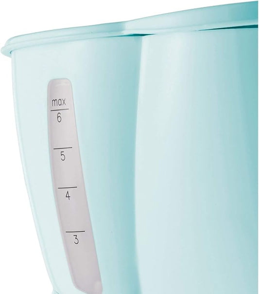 Brentwood TS-213BL 4 Cup Coffee Maker, Blue (Pack of 4)