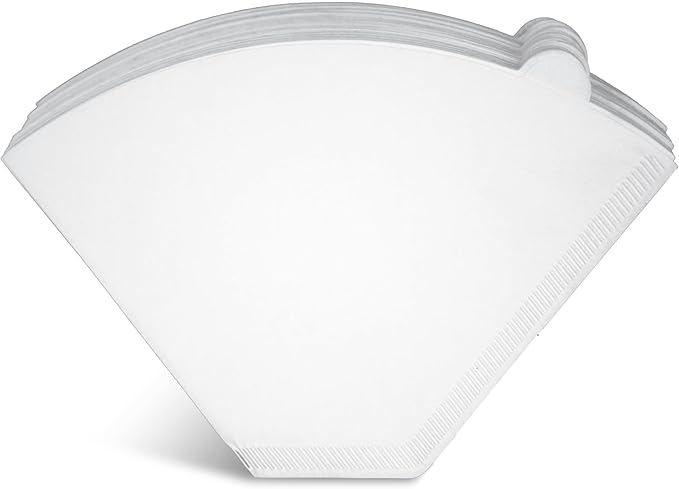 100 Count Cone Coffee Filters, Paper Filter Compatible With Fellow Aiden Cone Shaped Single Serve Basket (Cone Shaped)