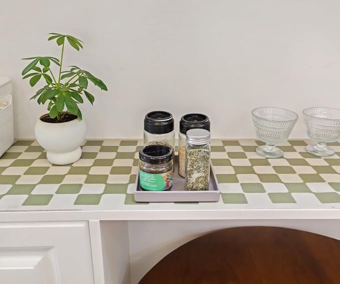 Small Square Tray (5.9 inch) 3 Pack, Durable Gray Tray for Desserts & Organization, Lightweight for Coffee, Drinks, Party, Seasoning, Perfume and Display.