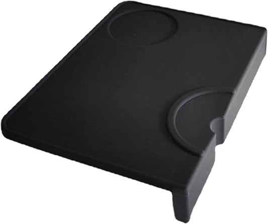 Espresso Tamper Mat,Non Slip Silicone Coffee Tamping Mat with Edge Protection,Reusable Countertop Tamping Mat,Tamp Mat for Table Corner,Coffee Shop,Kitchen,Baking House,Tea Room
