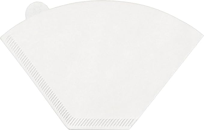 Coffee Filters #4，Coffee Filter 4 Cone Paper 12 Cup，200 Disposable Large Coffee Filters - White