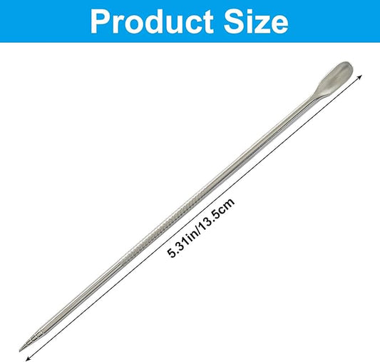 2 Pcs Latte Art Pen Cinnamon Pen for Barista, Stainless Steel Coffee Pen Latte Art Tools Barista Espresso Accessories for Coffee Bar Baristas Make Latte Cappuccino Macchiato