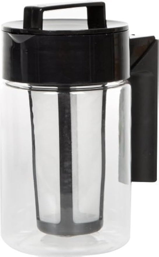 LifeSmart USA Cold Brew Iced Coffee Maker - One Quart - Airtight, Leakproof Lid - Dishwasher Safe - BPA Free - For Use with Coffee Grounds