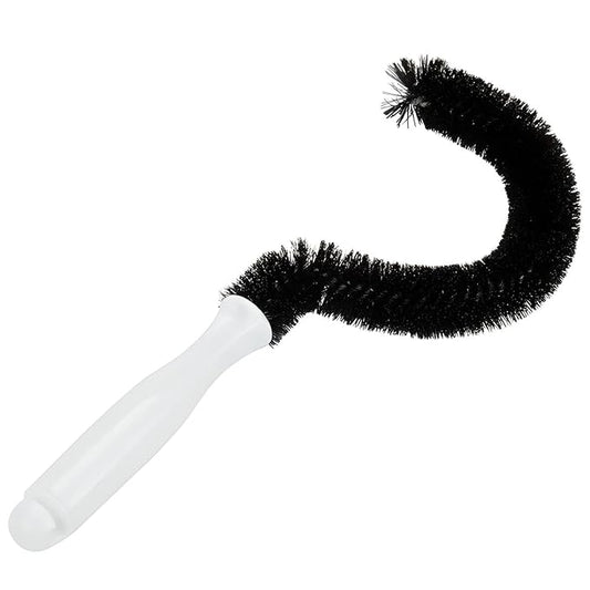 OCS Parts Coffee Pot Cleaning Brush | 10-Inch Curved Cleaning Brush for Home and Commercial Coffee Decanters