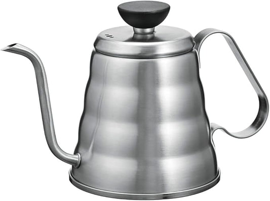 Hario Outdoor V60 Buono Metal Drip Kettle, 700ml, Silver