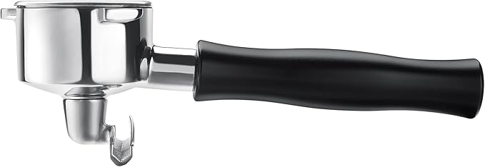 Normcore 54mm Double Spout Portafilter with Basket - Anodized Aluminum Handle and 18g Basket - Fit 54mm Breville/Sage Machines