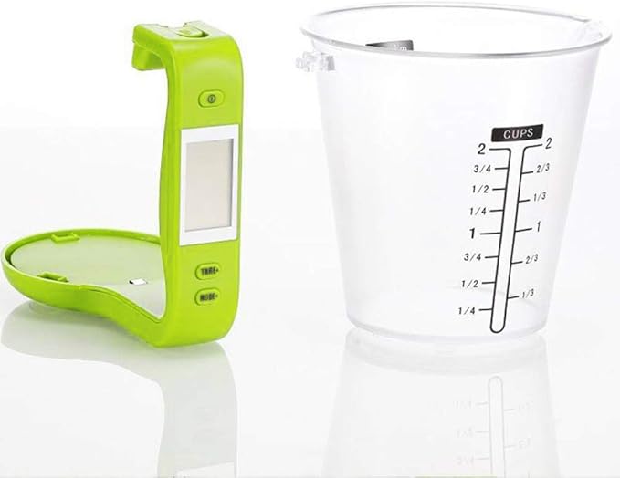 Arinda Kitchen Measuring Cup Scale LCD Digital Display for Baking Tea Weighting Coffee