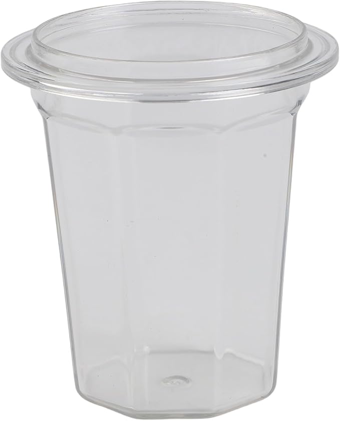 Coffee Dosing Cup 51mm, Thickened Transparent Anti Static Espresso Dosing Cup Coffee Machine Powder Feeder, Mug Coffee Powder Dosing Cup for Espresso Machine