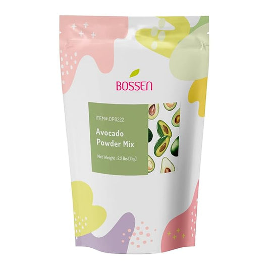 Bossen Bubble Tea Powder Mix - 2.2 Pound (Avocado)