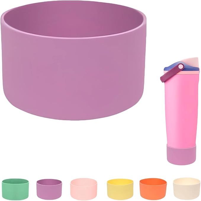 Silicone Boots Compatible with Owala 30oz & 40oz FreeSip Sway Bottles – Non-Slip, Scratch-Resistant Protective Sleeve