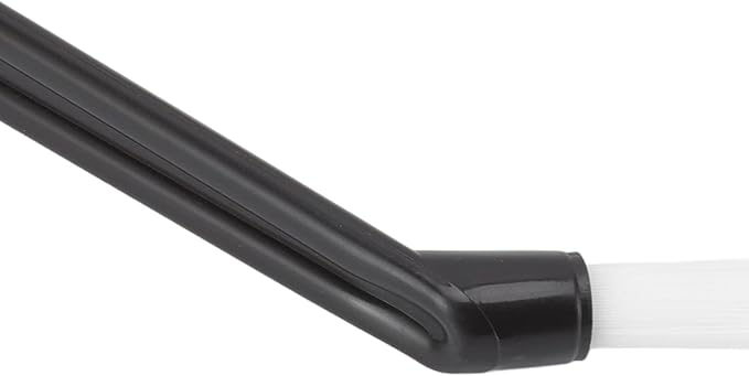 Coffee Machine Cleaning Brush,Curved Handle Nylon Brush,for Grinder Machine,Black Grinder Cleaning Brush