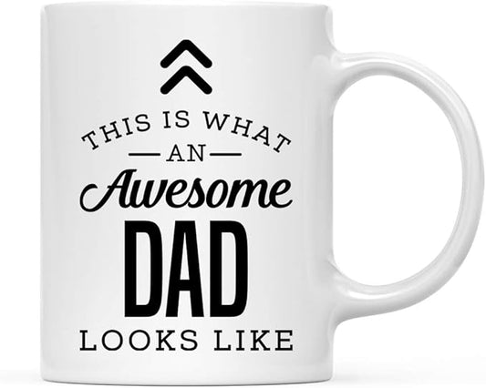 Andaz Press This is What an Awesome Looks Like Family 1 Coffee Mug Collection (Dad)
