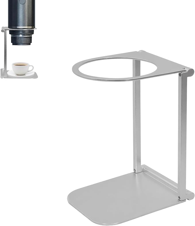 Zayin Coffee Maker Stand, Portable & Foldable Espresso Machine Stand, Office coffee stand with base, Suitable for Office Home and Camping