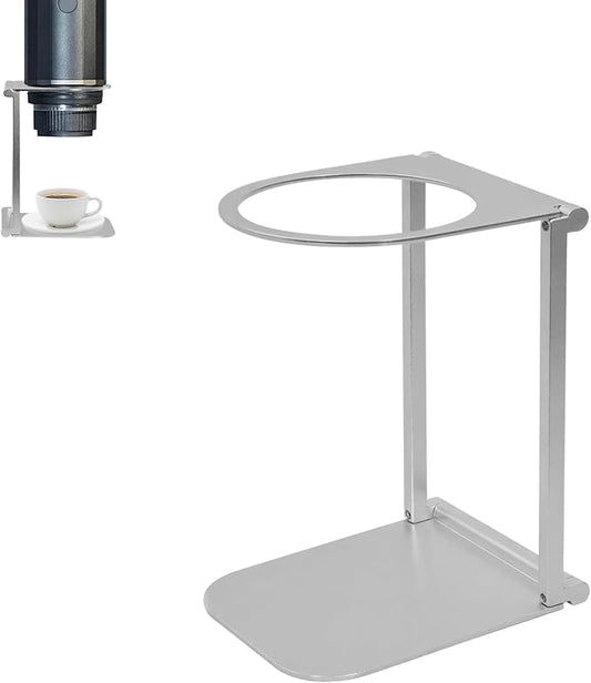 Zayin Coffee Maker Stand, Portable & Foldable Espresso Machine Stand, Office coffee stand with base, Suitable for Office Home and Camping