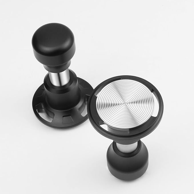 WYLOSUA® 51mm Constant Force Impact Coffee Tamper - Auto-Leveling & Impact Mechanism, Effortless Press for Stable Extraction - Essential for Pro/Home Espresso (Fits 51mm Portafilters)