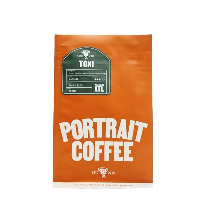 Toni - Roasted by Portrait Coffee - Whole Bean Coffee - 12 Ounce Bag