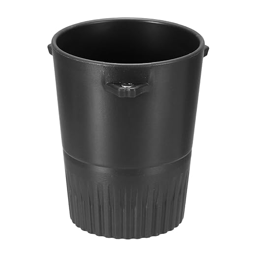 uxcell 58 mm Espresso Coffee Dosing Cup, Espresso Machine Accessories Cup for Home Commercial Precision Control Coffee Machine Grinder, Black