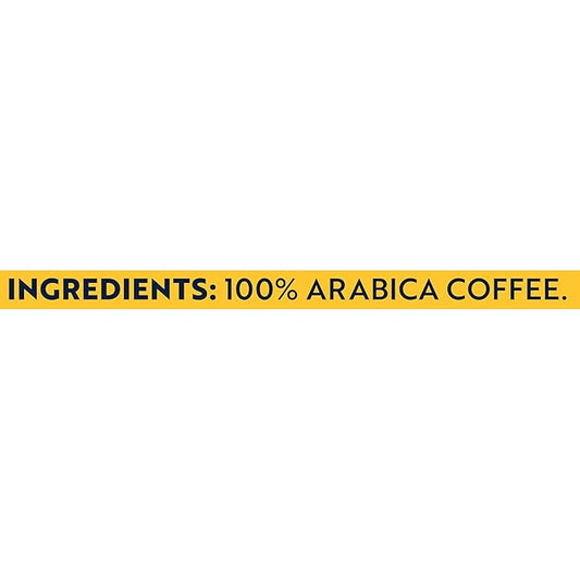 Gevalia French Roast Dark Roast Ground Coffee, 12 oz Bag