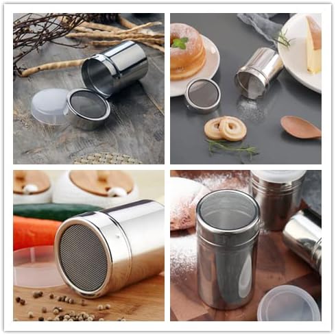 45 Coffee Stencils+2 Mesh Powder Shakers, Cake Baking Templates Coffee Decoration Stencils Coffee Art Templates Coffee Mold Tool for Christmas Thanksgiving Cake Coffee Cappuccino
