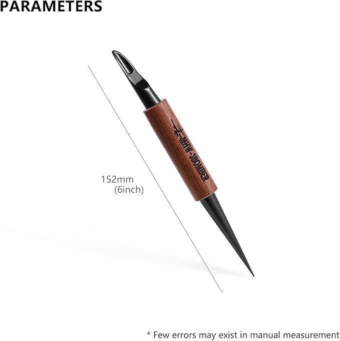 MHW-3BOMBER Latte Art Pen for Barista, Rosewood Coffee Art Pen for Latte, Cappuccino, Macchiato, Espresso Art Tool Barista Gift, CN5400R