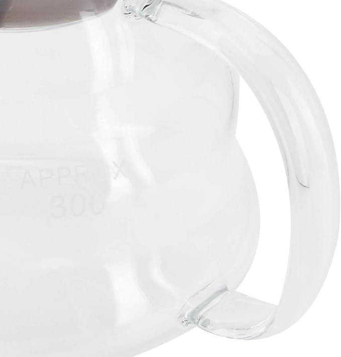 Yosoo Health Gear Glass Coffee Server, Practical Transparent Coffee Carafe for Bar Kitchen Counter, with Smooth Inner Surface and Glass Material (300ml)