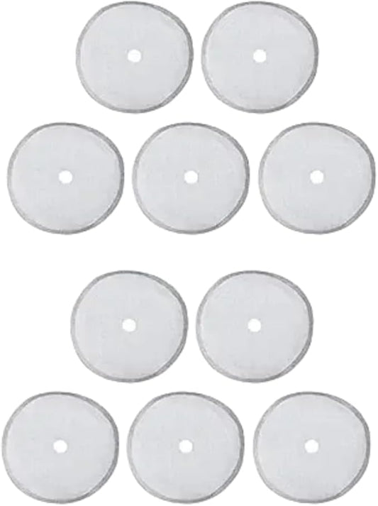 10Pcs French Press Filter Screen 3" 304 Stainless Steel French Press Filter Replacement Useful and Universal Coffee Filters