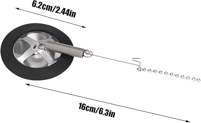 2Pcs Siphon Filter Coffee, Stainless Steel Siphon Coffee Filter Metal Reusable Siphon Coffee Maker Replacement for Coffee Maker