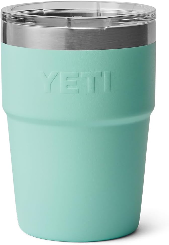 YETI Rambler 16 oz Stackable Tumbler, Vacuum Insulated, Stainless Steel with MagSlider Lid | Stackable, MagSlider Lid, Stackable, MagSlider Lid, Vacuum Insulated, Vacuum Insulated