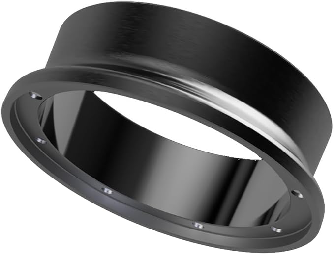 Barista Hustle Steel Ring, Magnetic Espresso Dosing Funnel, Fits 58mm Standard Espresso Baskets, 304 Stainless Steel with Brushed Exterior and Mirror Finish Interior, Enhanced with Neodymium Magnets