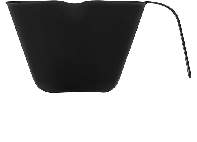 Normcore Espresso Measuring Cup, Espresso Shot Cups with Handle, Espresso Pouring Cup with Double Spout for Barista Tool Accessories, 1mm Thick, 304 Stainless Steel, Matte Black