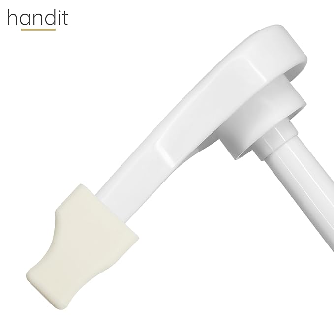 Handit - Coffee Syrup Pump Covers | Vanilla Color Rubber Silicone | Keep Syrups Preserved and Clean, Keep Counters, Bottles Clean | Fits Pumps for Torani, DaVinci, Skinny, Monin | 10-Pack