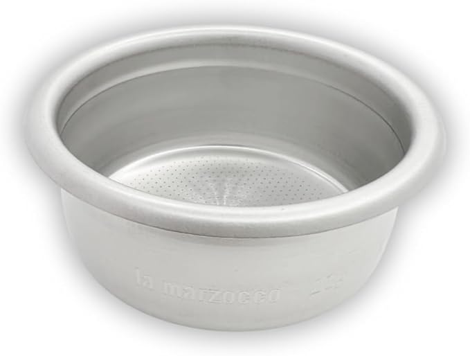 Original basket made for La Marzocco. Stainless Steel, Precision, X Filter Basket for double espresso. Fits all 58mm portafilters. (21g)