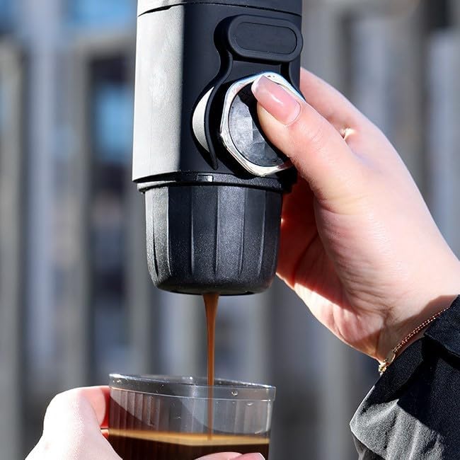 Car Portable Hand-press Coffee Maker for Ford Maverick Hybrid, Vehicle Coffee Machines, Automobile Espresso Machines, Handheld Coffee Machine