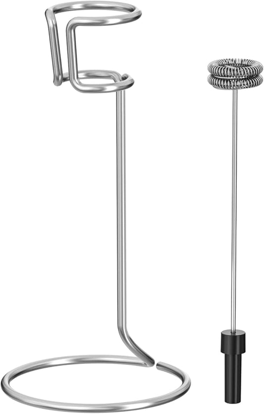 Maestri House Rechargeable Milk Frother Holder and Whisk Rod.Compatible with MMF-BX07, MMF-BX07-L, MMF-BX07-A and MHMF06.