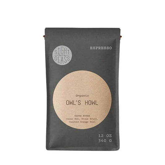 Owl's Howl - Certified Organic - Roasted by Sightglass Coffee - Whole Bean Coffee - 2 Pound Bag