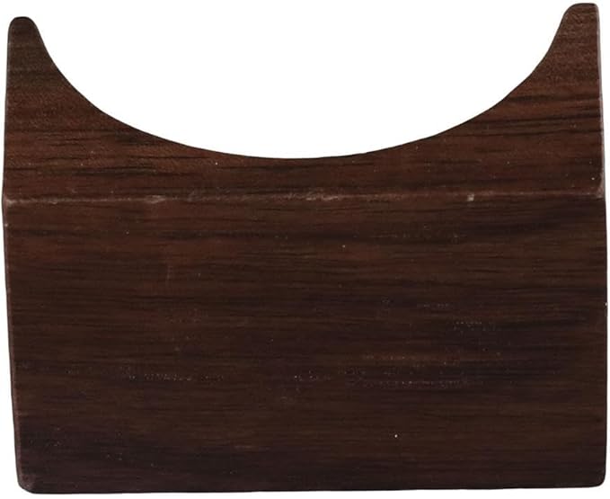51/53/58mm Reusable Coffee Filter With Walnut Wood Holder - Puck Screen Stand Set for Espresso Machine