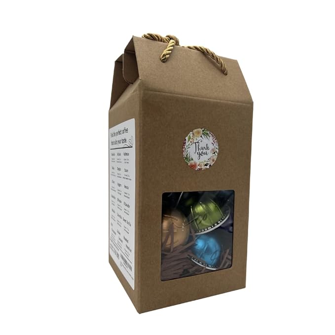 Coffee Capsules Variety Pack, 36 Pods (18 Assorted Flavors) - Discovery Sampler Gift Box