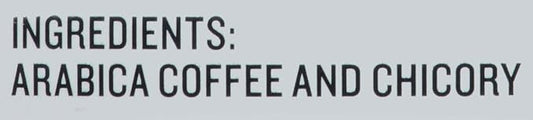 French Market Coffee & Chicory Restaurant Blend Medium-Dark Roast Ground Coffee, 12oz Can (Pack of 3)