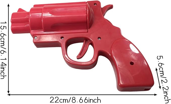 Gun Ketchup Dispenser - Condiment Dispenser Bottle for Sauce, Spice, Mustard, Syrup | Mess-Free BBQ and Kitchen Tool for Indoor Outdoor Grill, Camping, Picnics, Home, and Restaurant Use