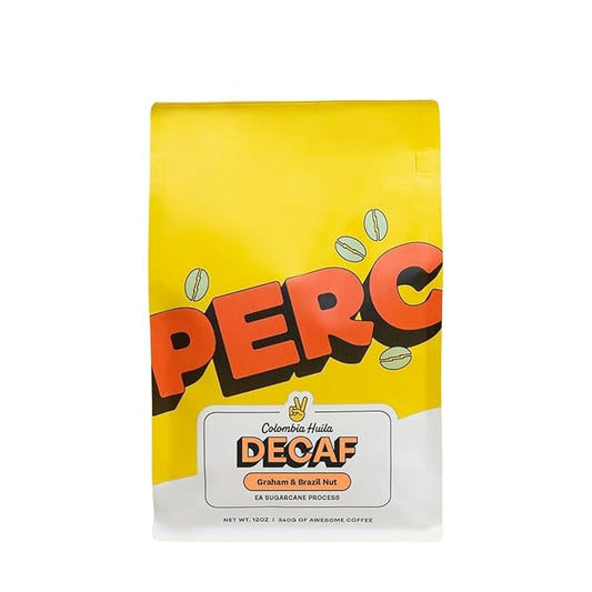 Decaf Colombia Huila - Roasted by Perc Coffee - Freshly Ground Coffee - 2 Pound Bag