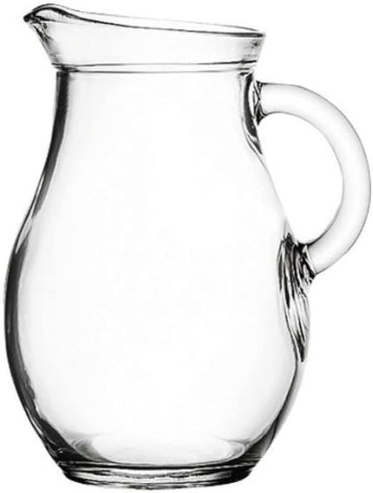 AMAZING CHILD Small Glass Pitcher 18 ounces - 6" High. Child Sized.