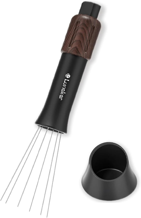 Flick WDT Espresso Distribution Tool - Tamper With Retractable Needles - Coffee & Espresso Machine Accessories